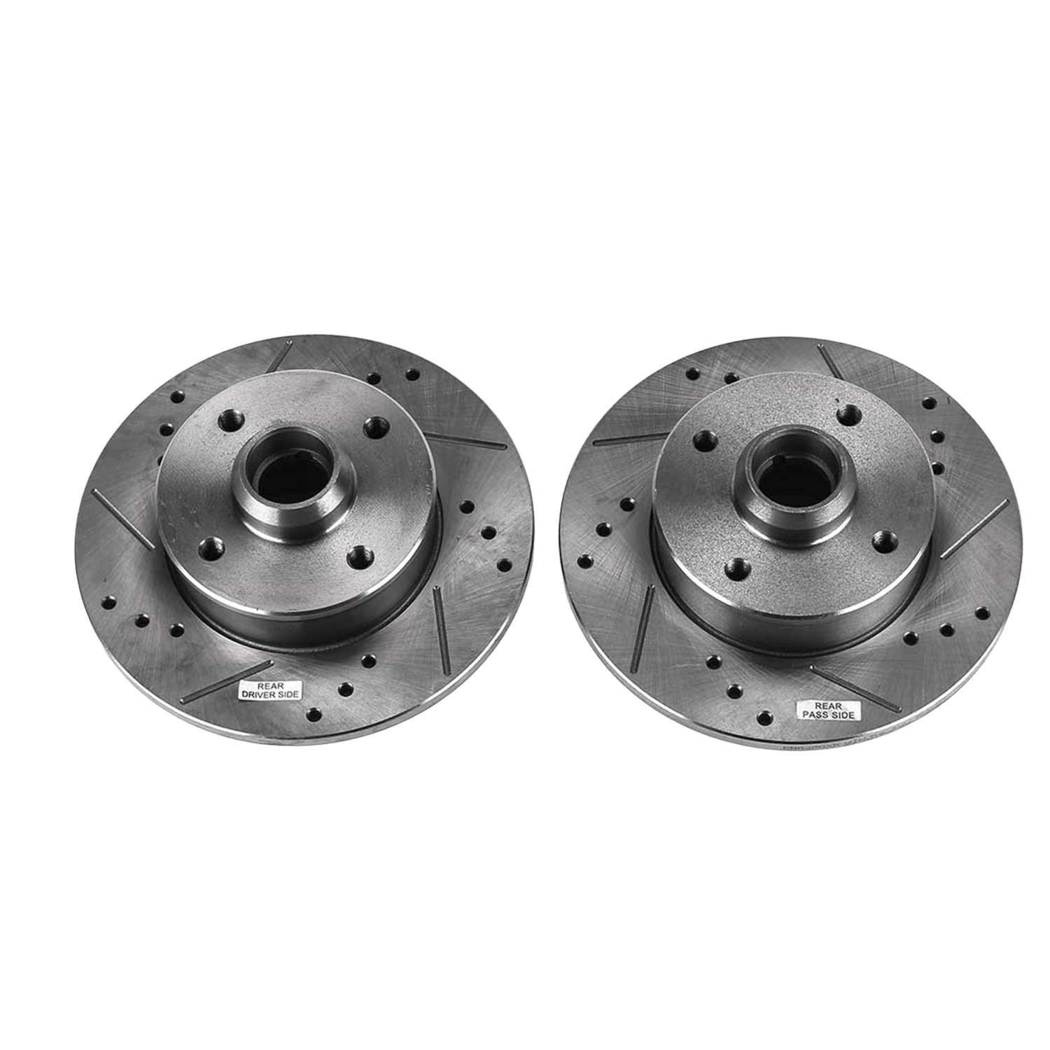 PowerStop Power Stop 99-02 Volkswagen Cabrio Rear Evolution Drilled & Slotted Rotors - Pair EBR250XPR