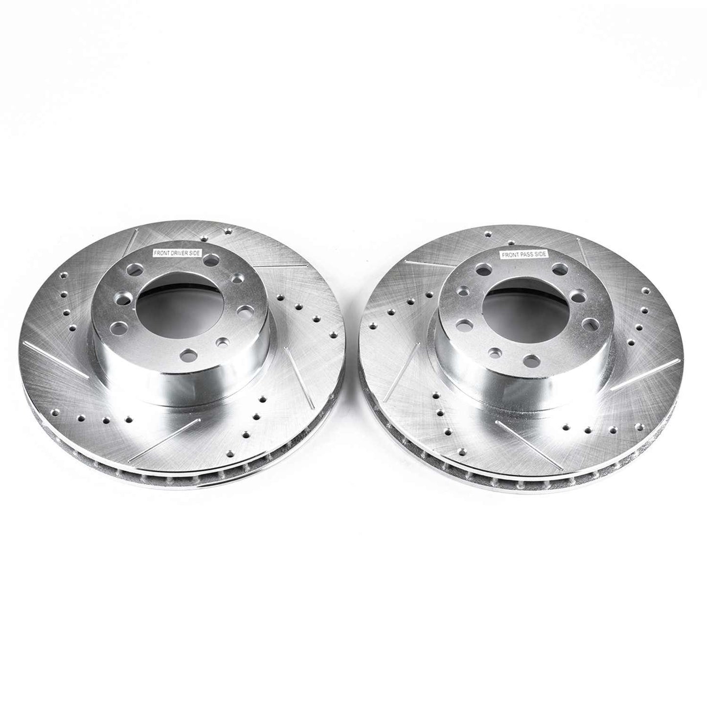 PowerStop Power Stop 94-95 BMW 540i Front Evolution Drilled & Slotted Rotors - Pair EBR262XPR