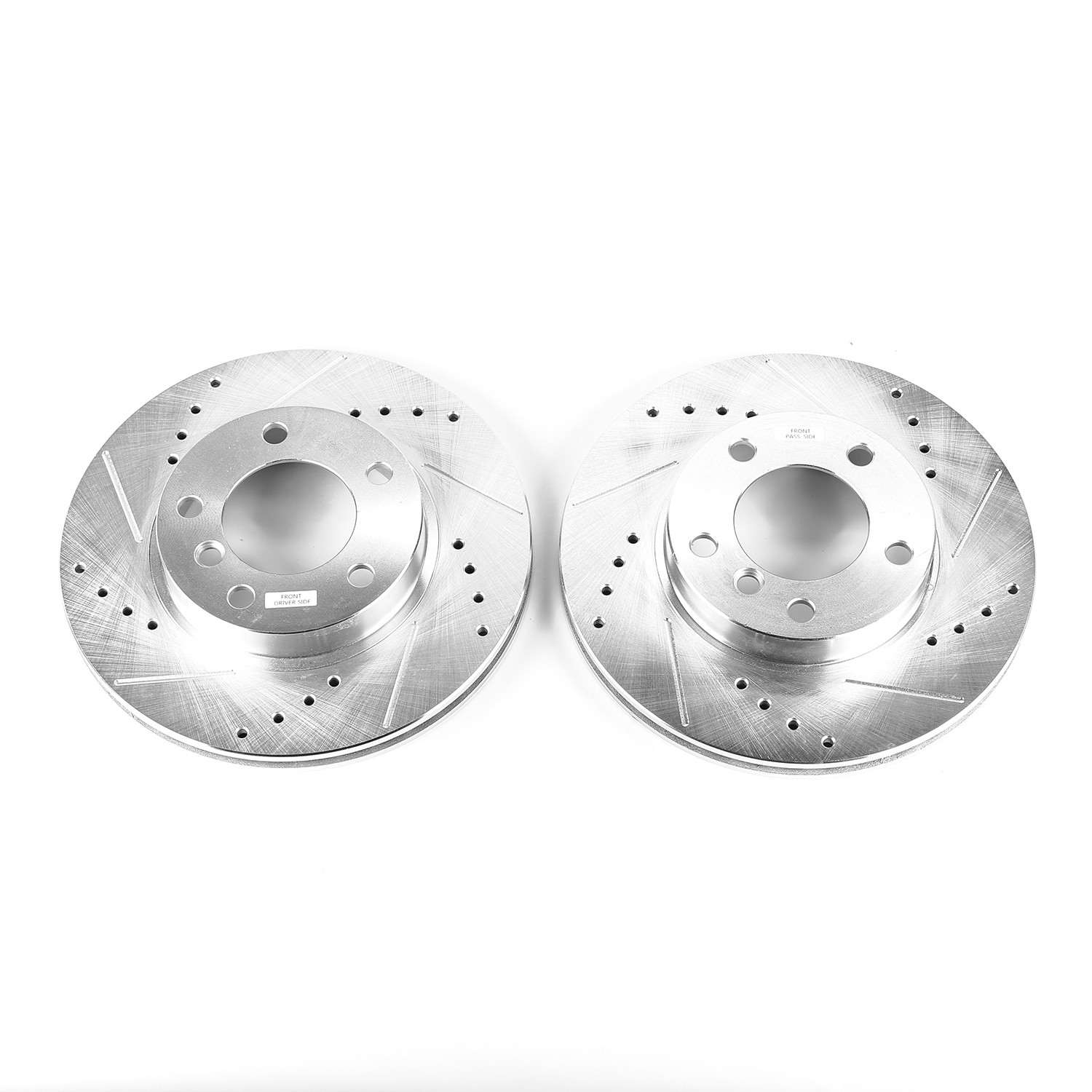 PowerStop Power Stop 92-98 BMW 318i Front Evolution Drilled & Slotted Rotors - Pair EBR419XPR