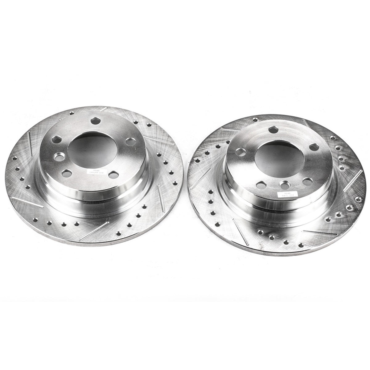 PowerStop Power Stop 92-98 BMW 318i Rear Evolution Drilled & Slotted Rotors - Pair EBR420XPR
