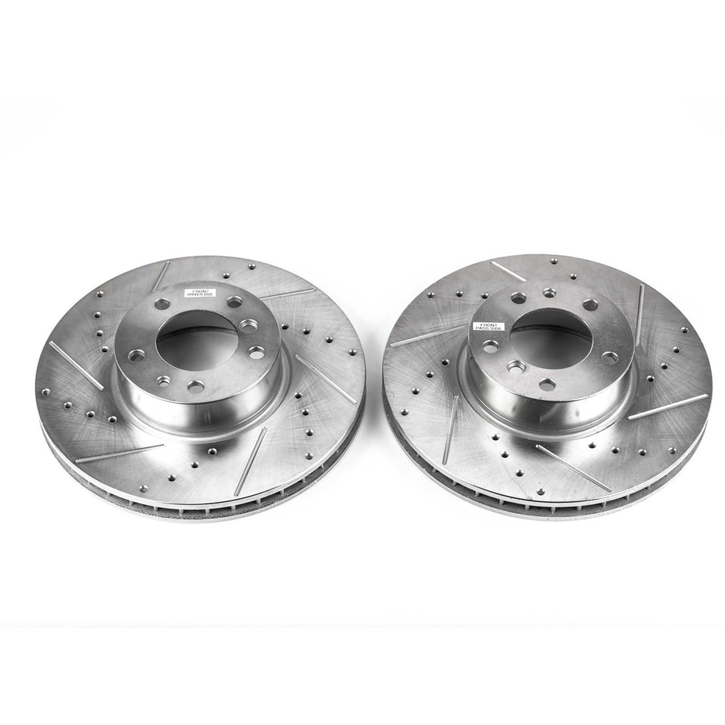 PowerStop Power Stop 97-00 BMW 540i Front Evolution Drilled & Slotted Rotors - Pair EBR421XPR
