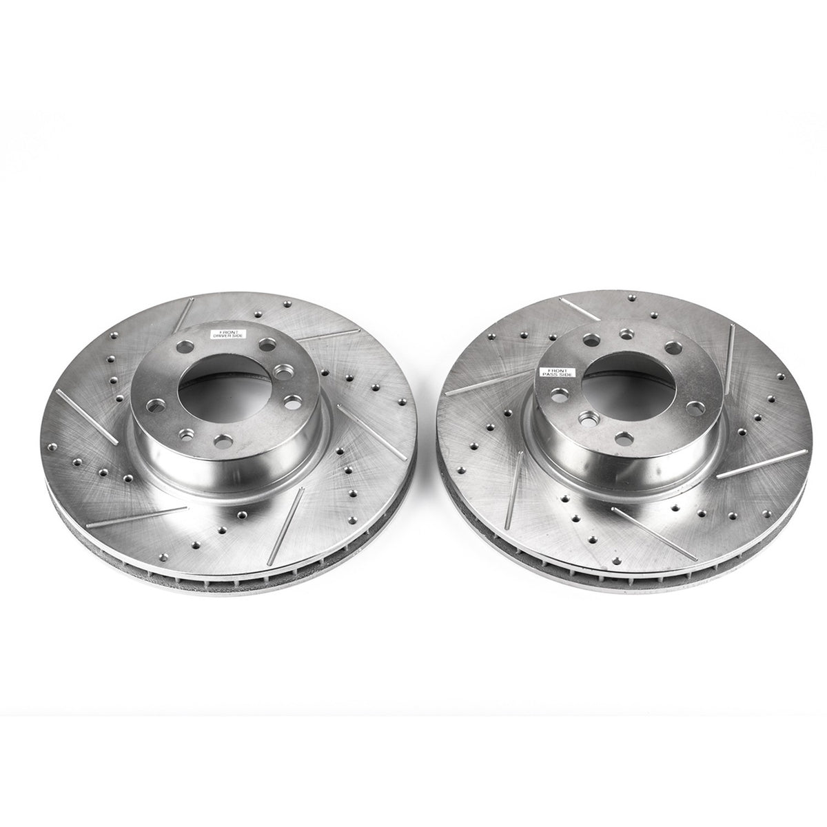 PowerStop Power Stop 97-00 BMW 540i Front Evolution Drilled & Slotted Rotors - Pair EBR421XPR