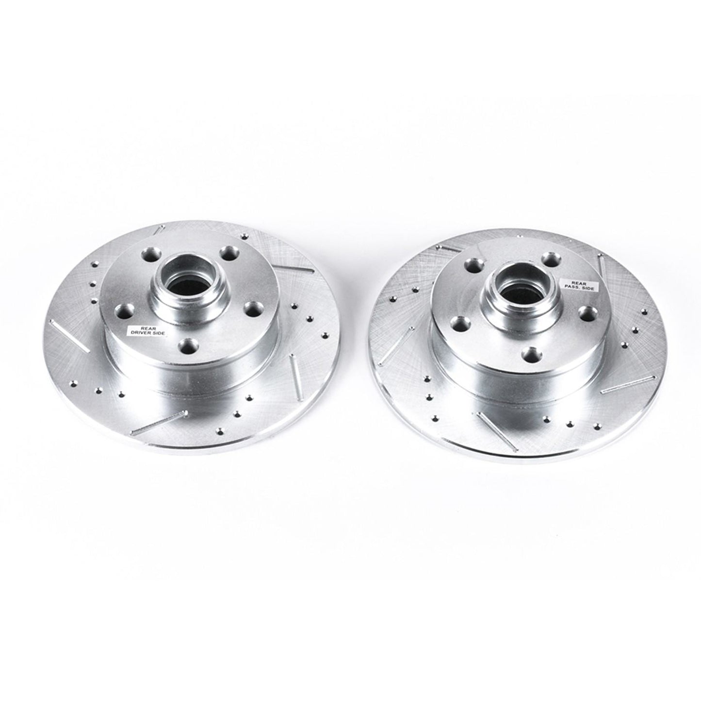 PowerStop Power Stop 92-95 Volkswagen Corrado Rear Evolution Drilled & Slotted Rotors - Pair EBR426XPR