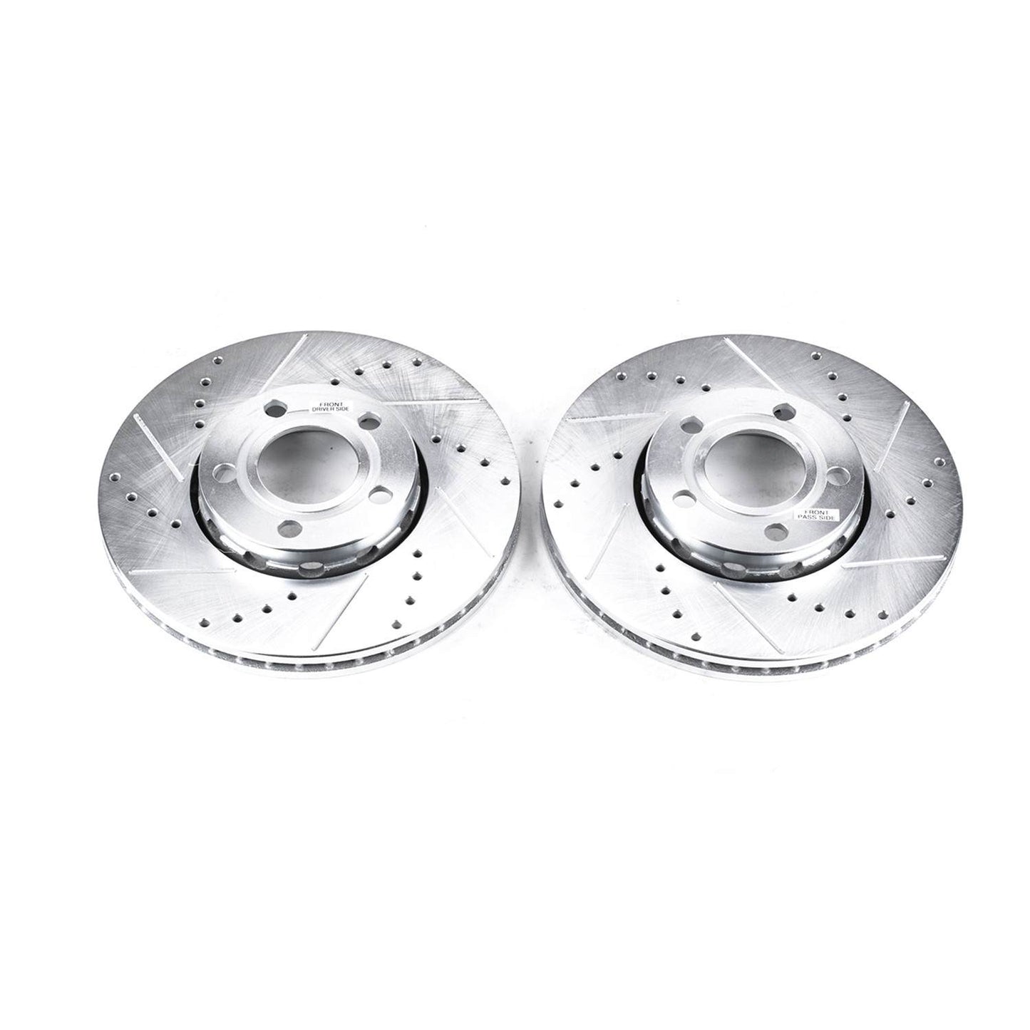 PowerStop Power Stop 96-04 Audi A4 Front Evolution Drilled & Slotted Rotors - Pair EBR430XPR
