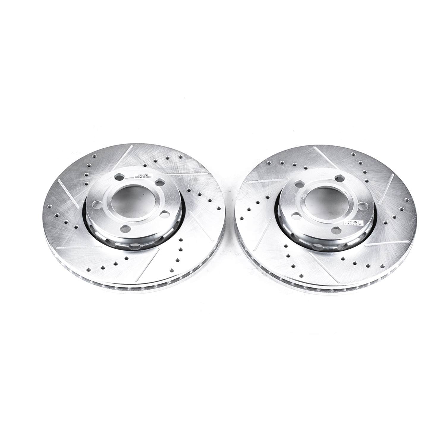 PowerStop Power Stop 96-04 Audi A4 Front Evolution Drilled & Slotted Rotors - Pair EBR430XPR
