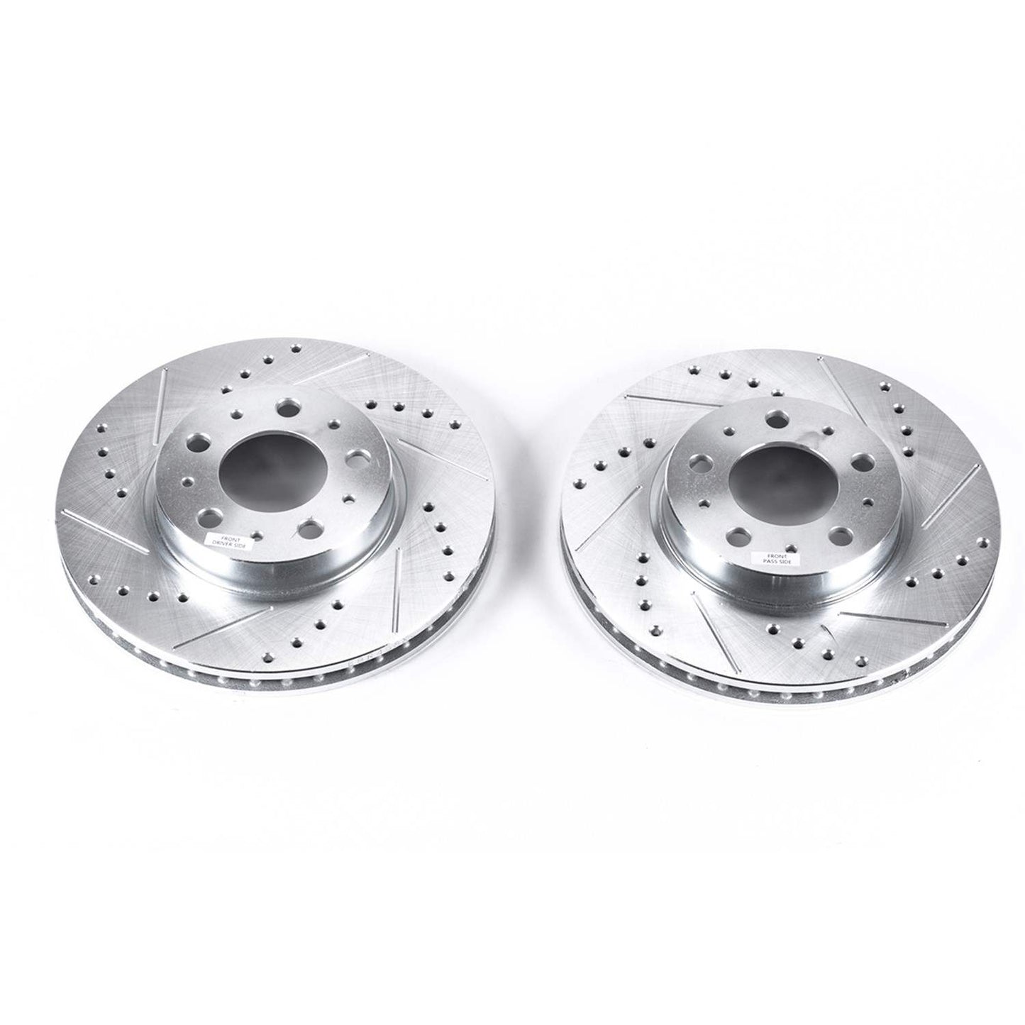 PowerStop Power Stop 94-97 Volvo 850 Front Evolution Drilled & Slotted Rotors - Pair EBR458XPR
