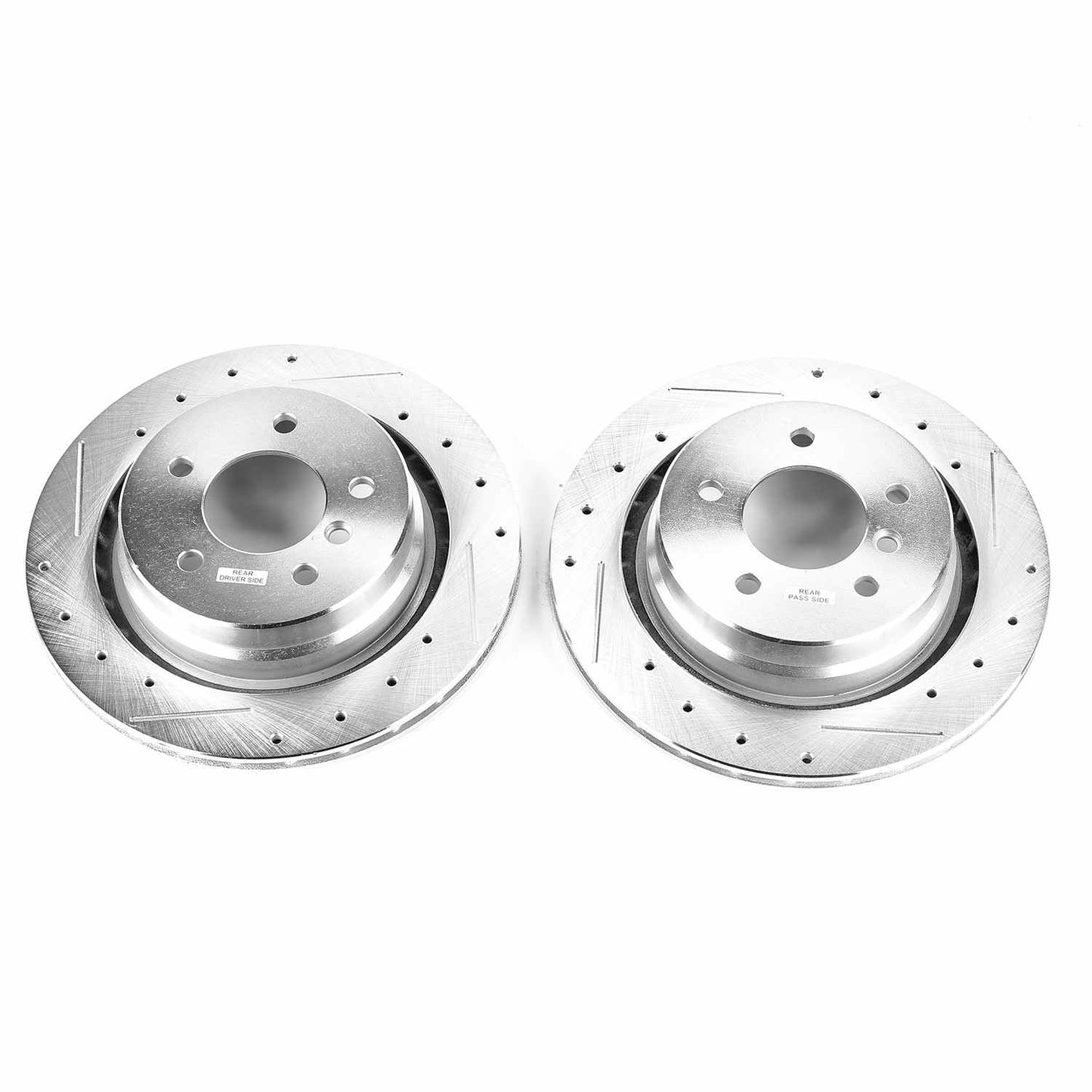 PowerStop Power Stop 95-99 BMW M3 Rear Evolution Drilled & Slotted Rotors - Pair EBR464XPR
