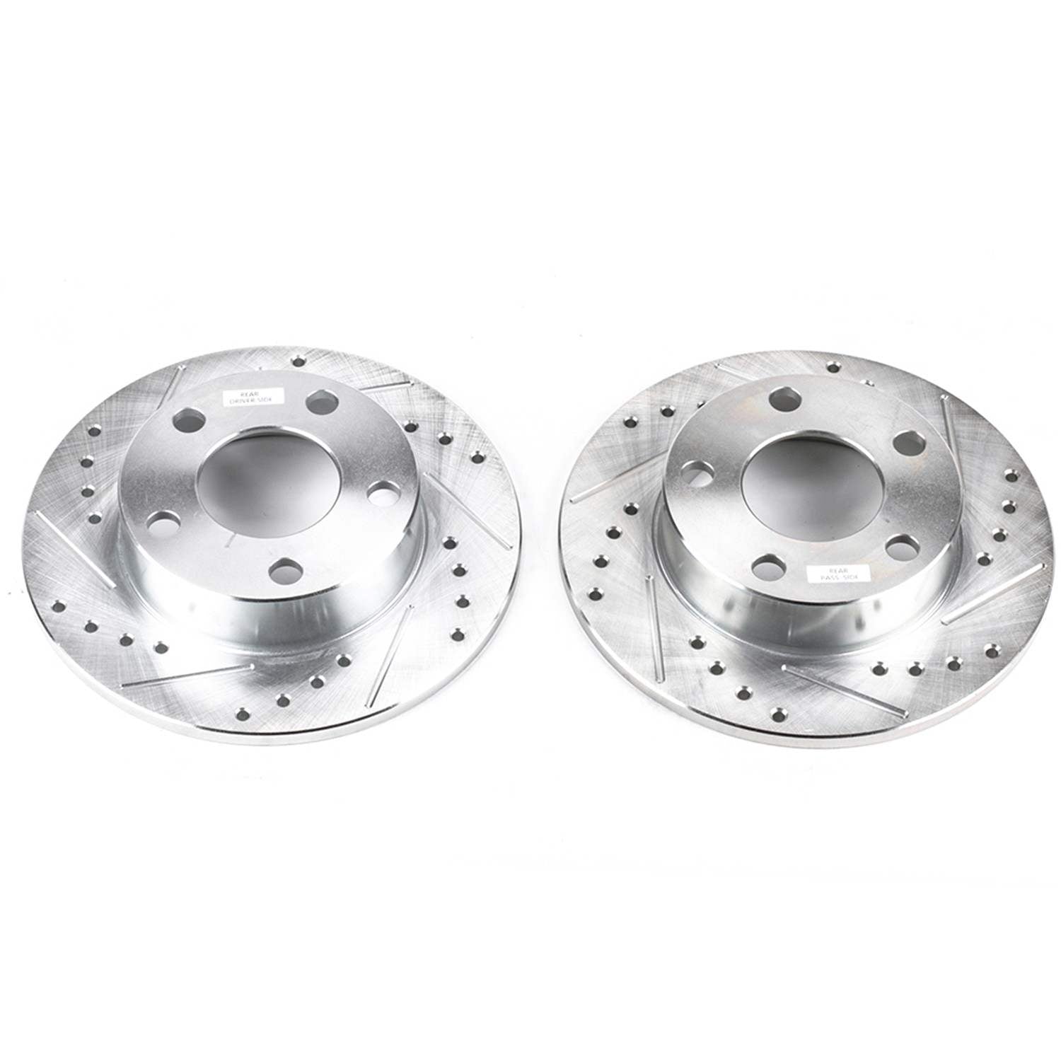 PowerStop Power Stop 96-01 Audi A4 Quattro Rear Evolution Drilled & Slotted Rotors - Pair EBR471XPR