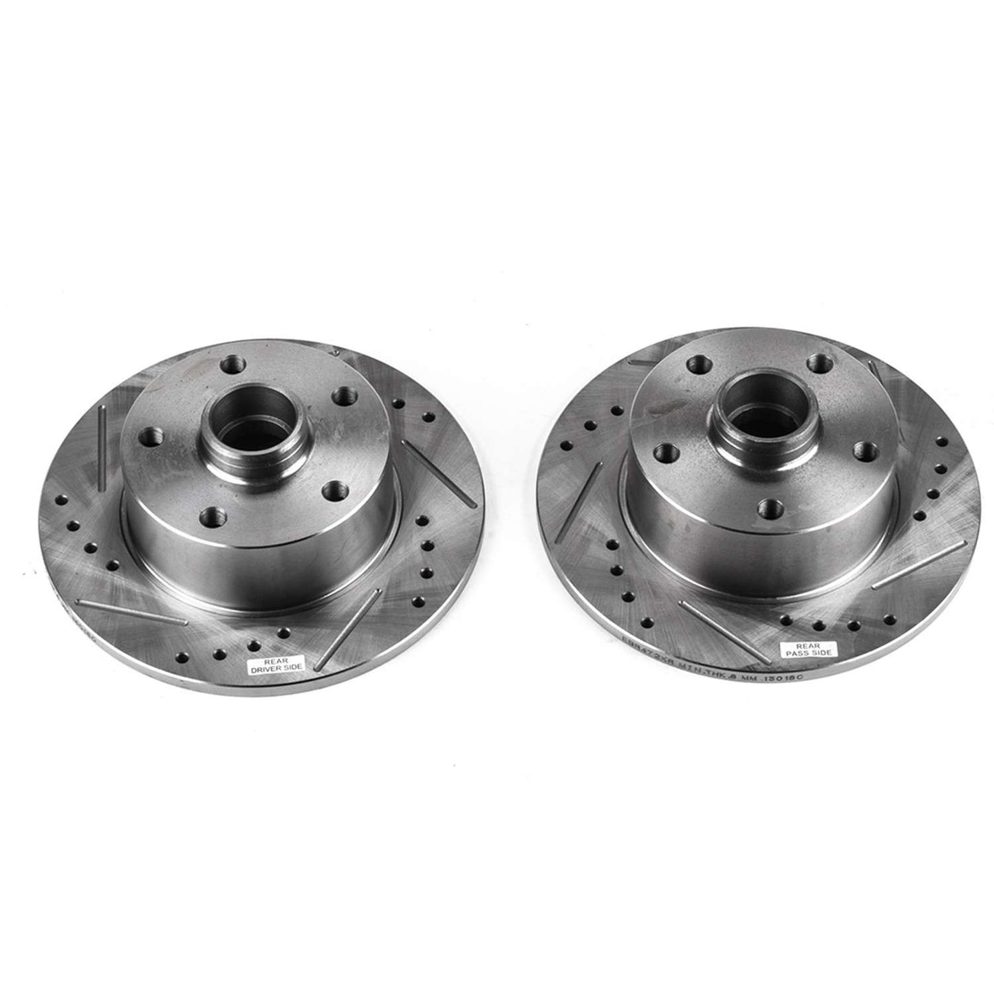 PowerStop Power Stop 96-01 Audi A4 Rear Evolution Drilled & Slotted Rotors - Pair EBR472XPR