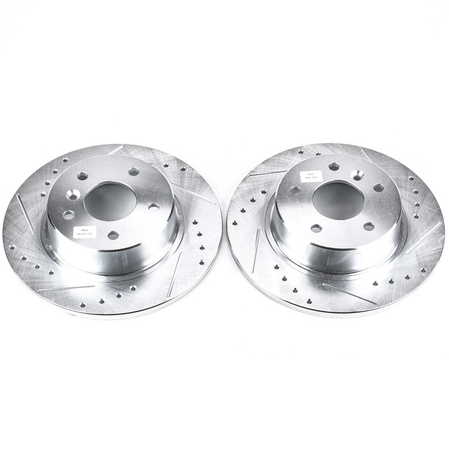 PowerStop Power Stop 99-04 Land Rover Discovery Rear Evolution Drilled & Slotted Rotors - Pair EBR485XPR