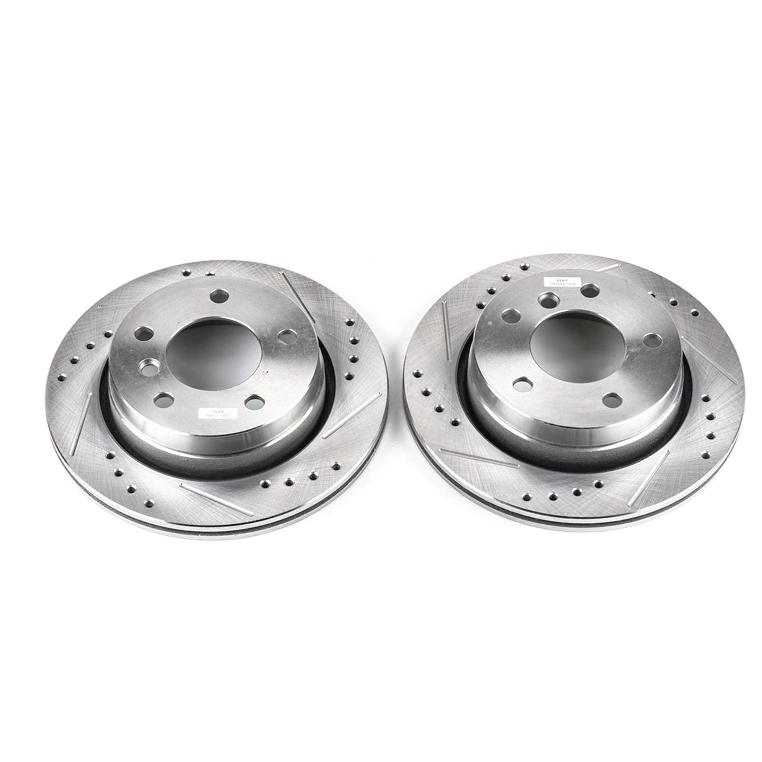 PowerStop Power Stop 2000 BMW 323Ci Rear Evolution Drilled & Slotted Rotors - Pair EBR488XPR