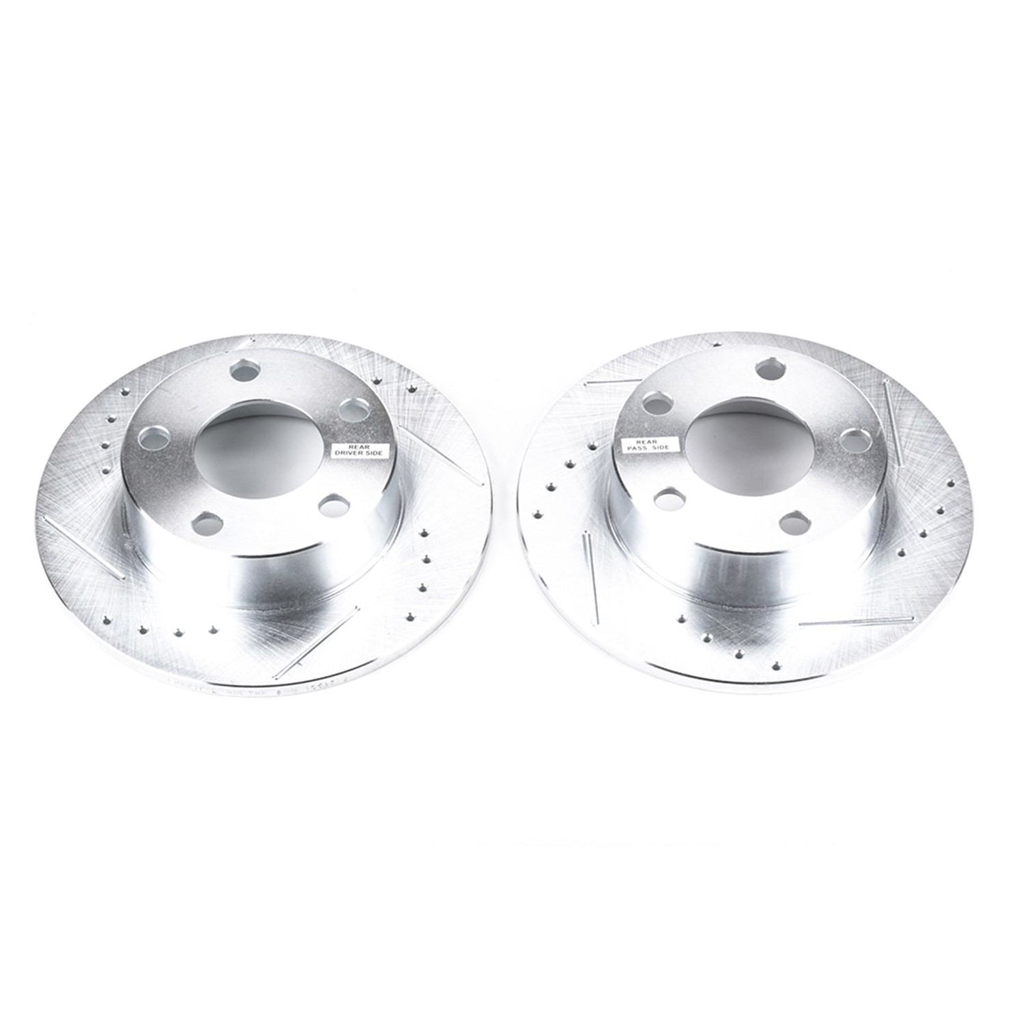 PowerStop Power Stop 98-01 Audi A6 Quattro Rear Evolution Drilled & Slotted Rotors - Pair EBR619XPR