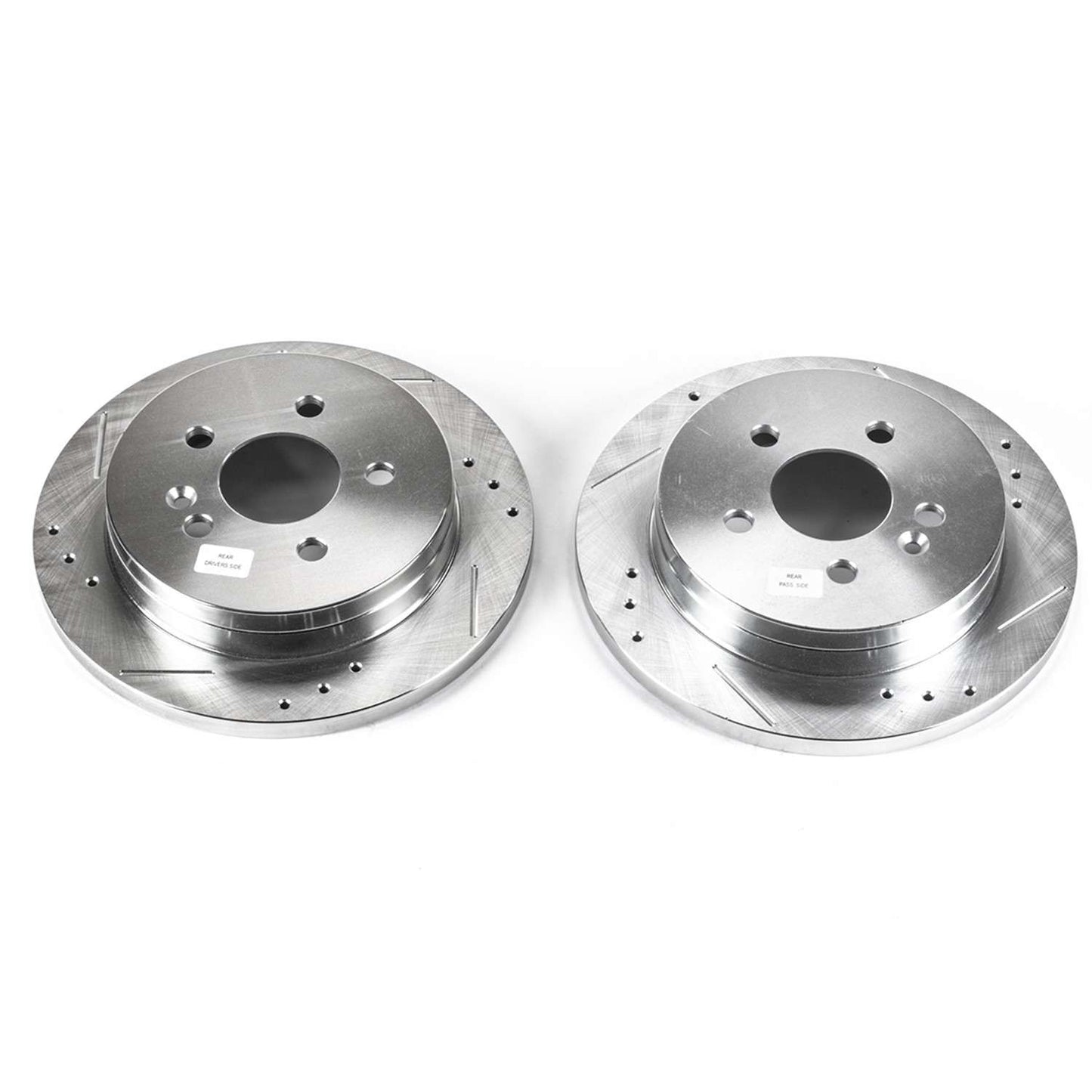PowerStop Power Stop 98-03 Mercedes-Benz ML320 Rear Evolution Drilled & Slotted Rotors - Pair EBR627XPR
