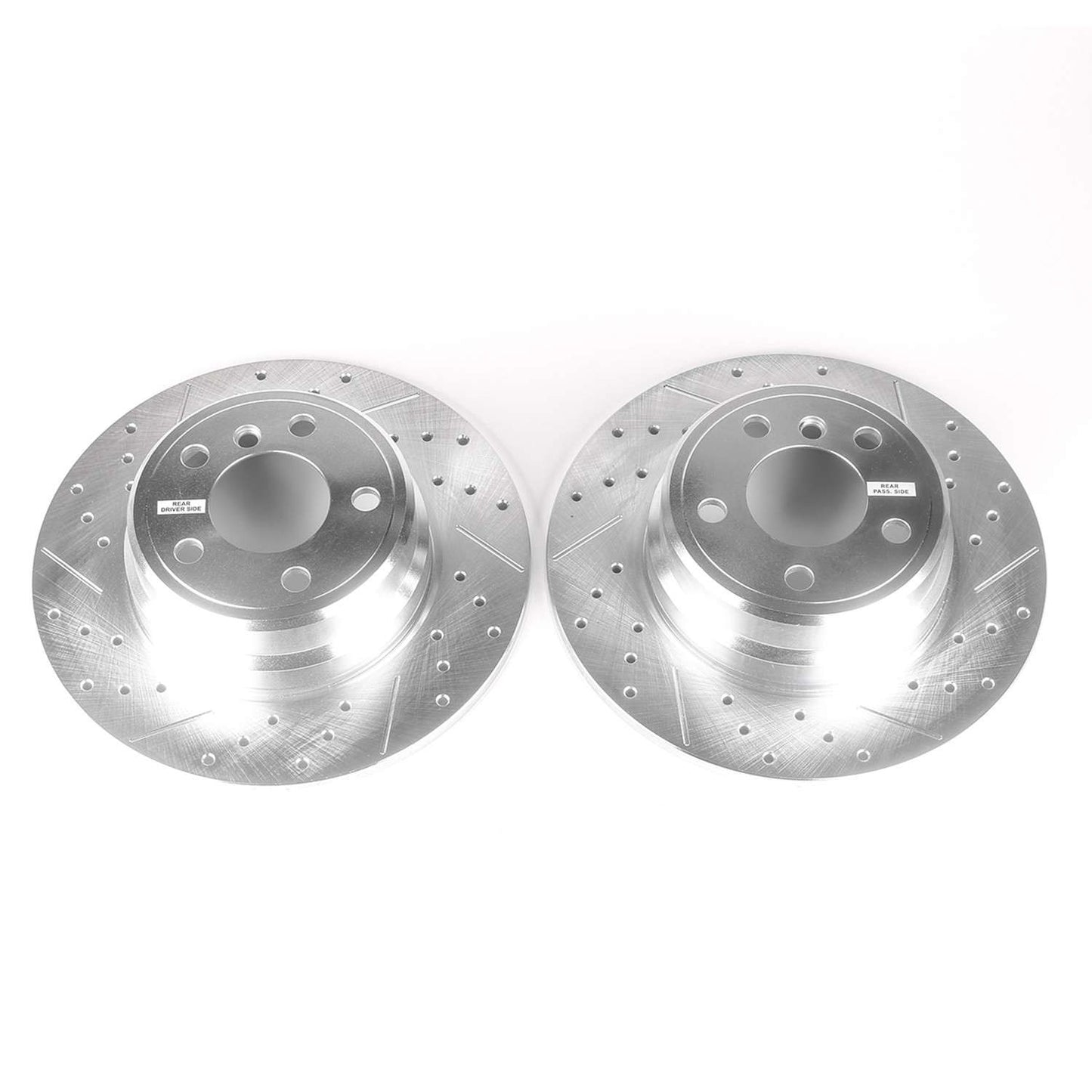 PowerStop Power Stop 00-06 BMW X5 Rear Evolution Drilled & Slotted Rotors - Pair EBR633XPR