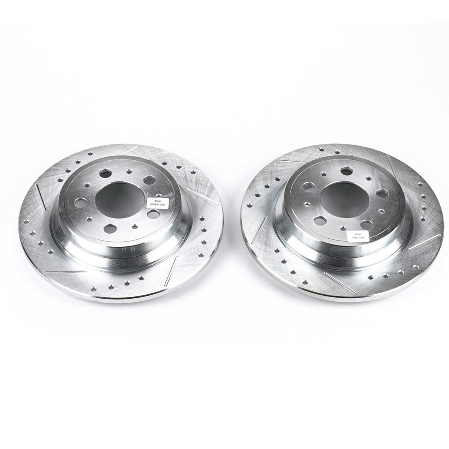 PowerStop Power Stop 01-09 Volvo S60 Rear Evolution Drilled & Slotted Rotors - Pair EBR634XPR