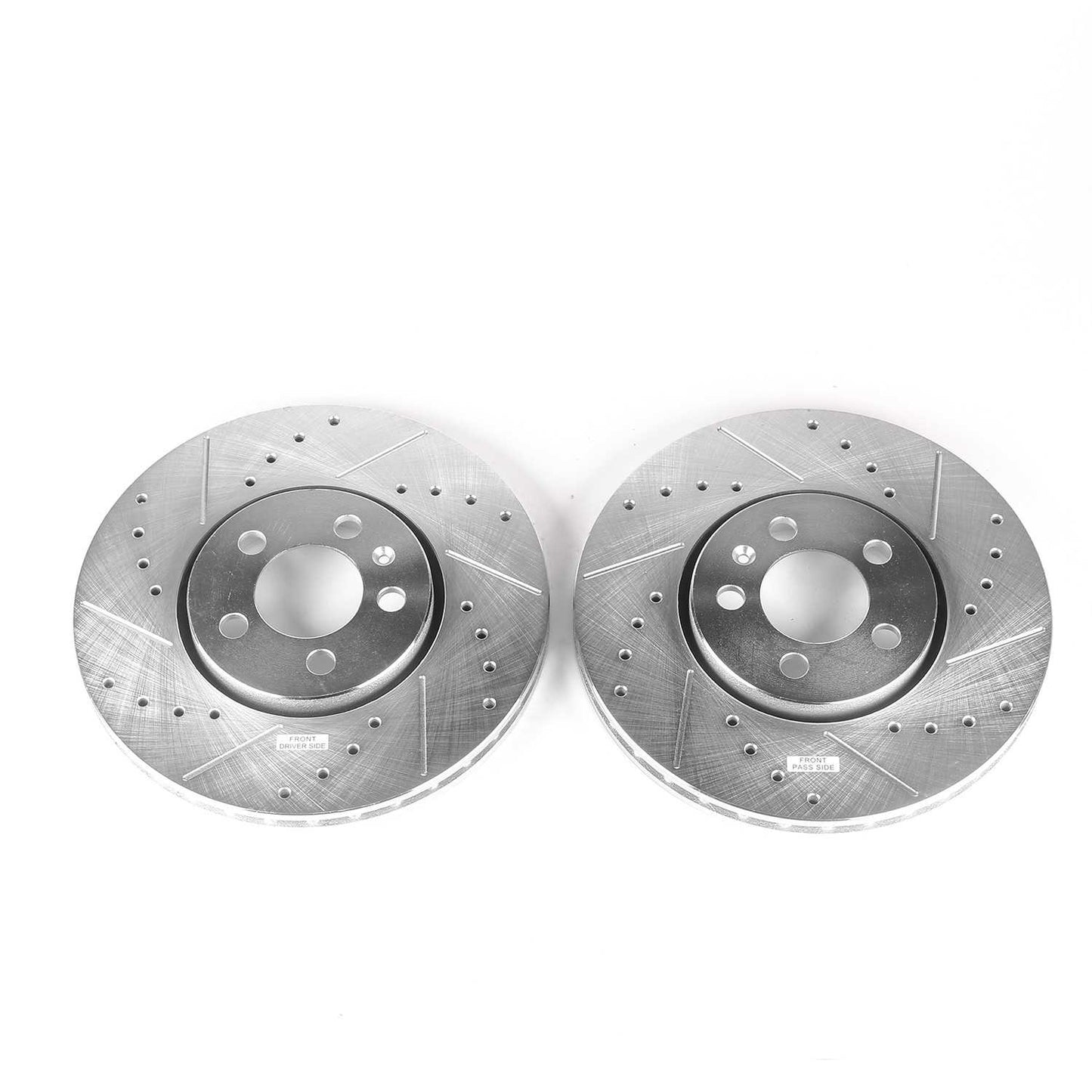 PowerStop Power Stop 99-10 Volkswagen Beetle Front Evolution Drilled & Slotted Rotors - Pair EBR641XPR