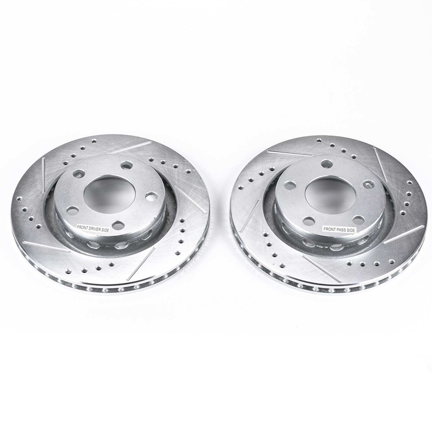 Power Stop 99-00 Audi A8 Rear Evolution Drilled & Slotted Rotors - Pair EBR649XPR