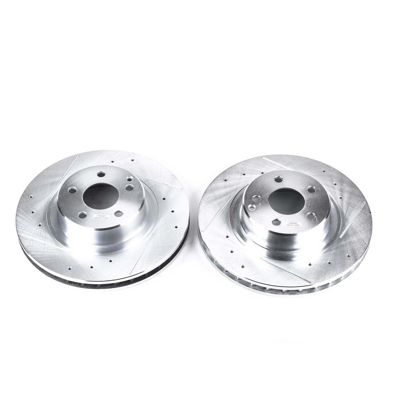 PowerStop Power Stop 99-03 Mercedes-Benz CL500 Front Evolution Drilled & Slotted Rotors - Pair EBR650XPR