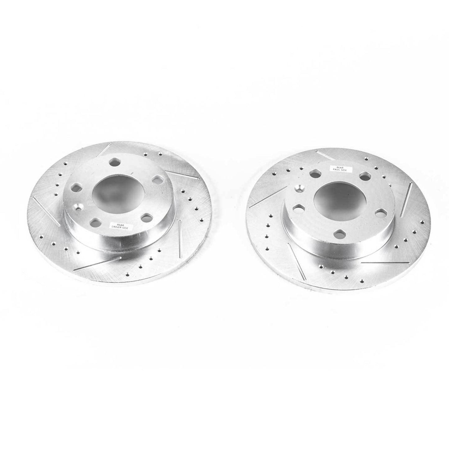 PowerStop Power Stop 02-06 Audi A4 Rear Evolution Drilled & Slotted Rotors - Pair EBR655XPR