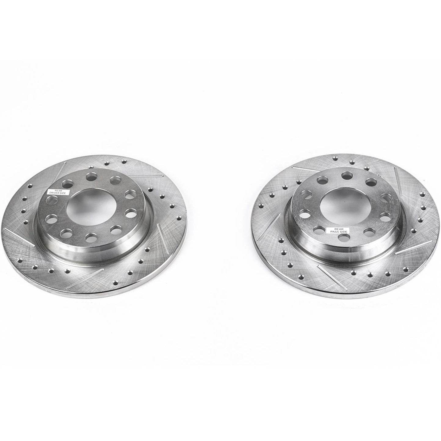 PowerStop Power Stop 02-06 Audi A4 Rear Evolution Drilled & Slotted Rotors - Pair EBR656XPR