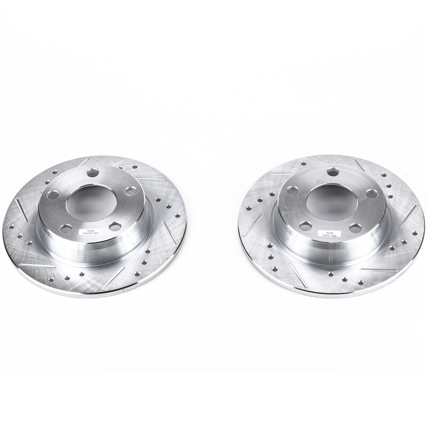 PowerStop Power Stop 98-04 Audi A6 Quattro Rear Evolution Drilled & Slotted Rotors - Pair EBR658XPR