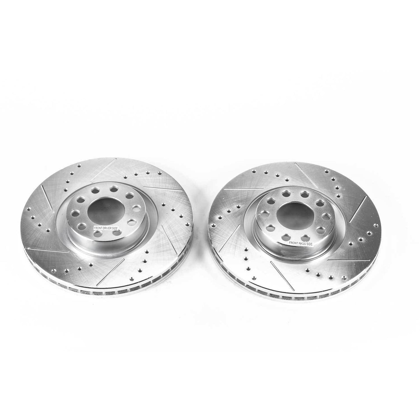 PowerStop Power Stop 00-04 Audi A6 Quattro Front Evolution Drilled & Slotted Rotors - Pair EBR662XPR
