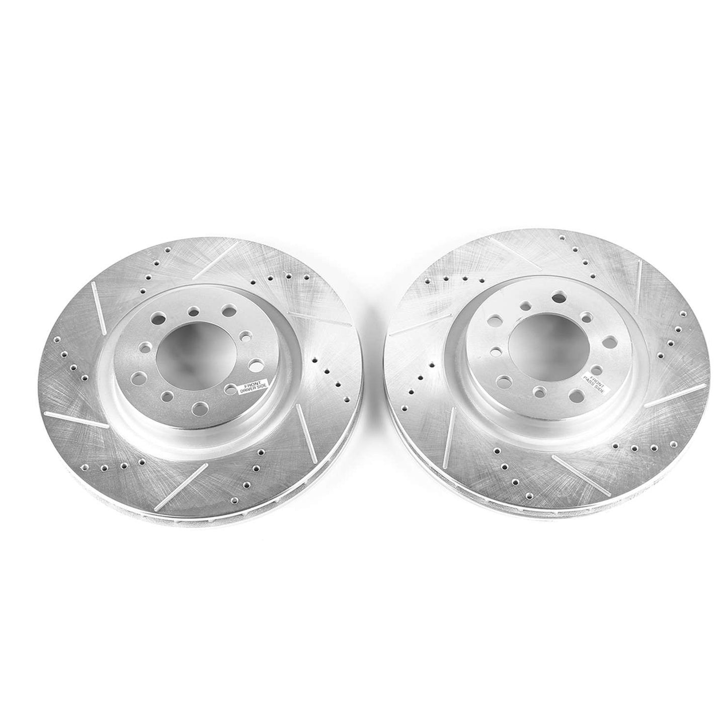 PowerStop Power Stop 01-06 BMW M3 Front Evolution Drilled & Slotted Rotors - Pair EBR664XPR
