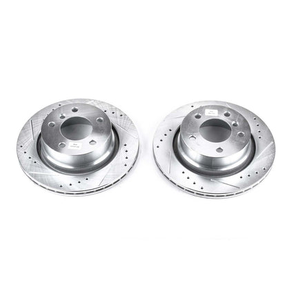 PowerStop Power Stop 03-08 BMW Z4 Rear Evolution Drilled & Slotted Rotors - Pair EBR670XPR