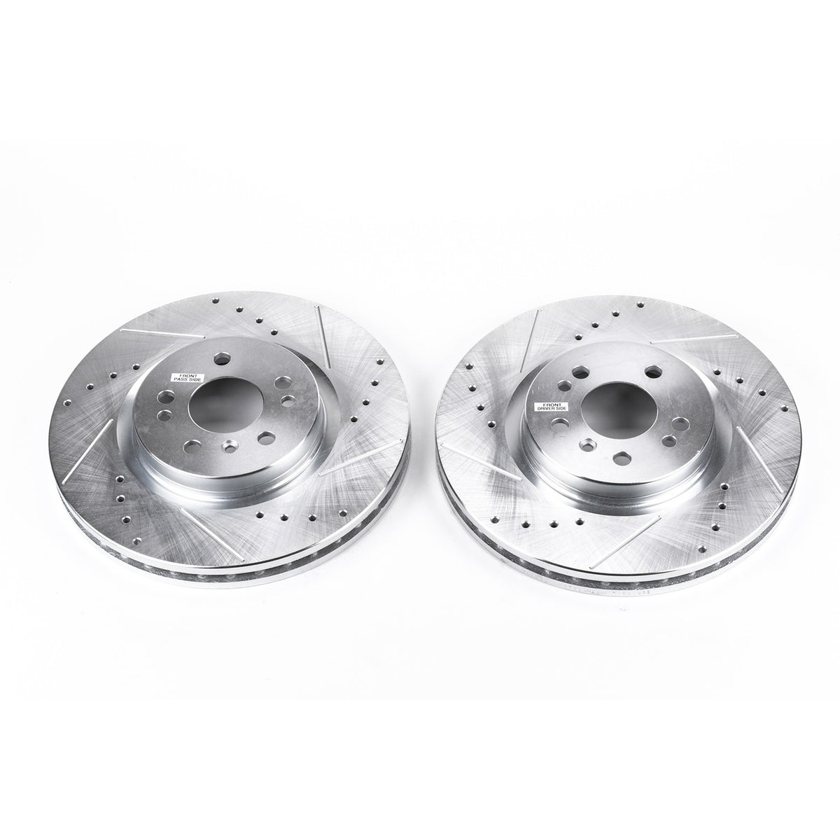 PowerStop Power Stop 07-09 Mercedes-Benz ML320 Front Evolution Drilled & Slotted Rotors - Pair EBR676XPR