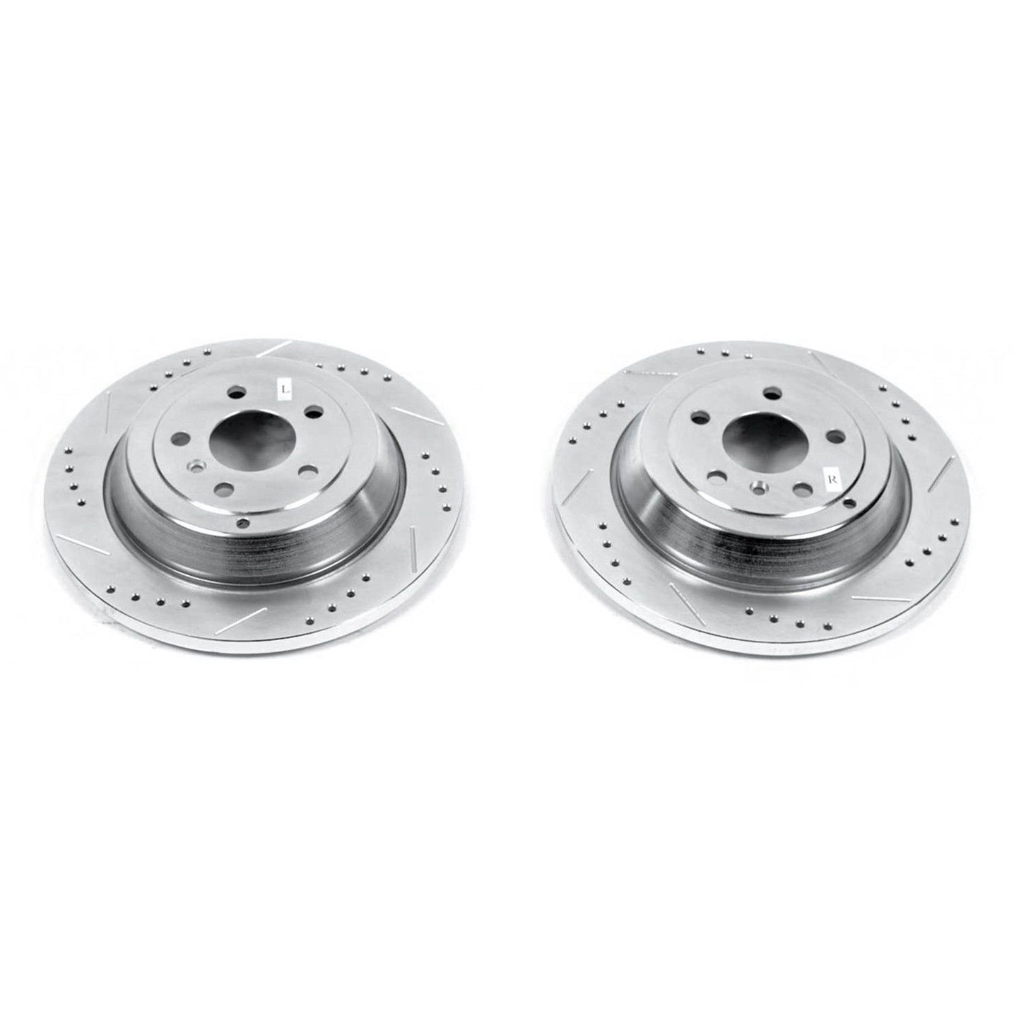 PowerStop Power Stop 07-09 Mercedes-Benz ML320 Rear Evolution Drilled & Slotted Rotors - Pair EBR677XPR