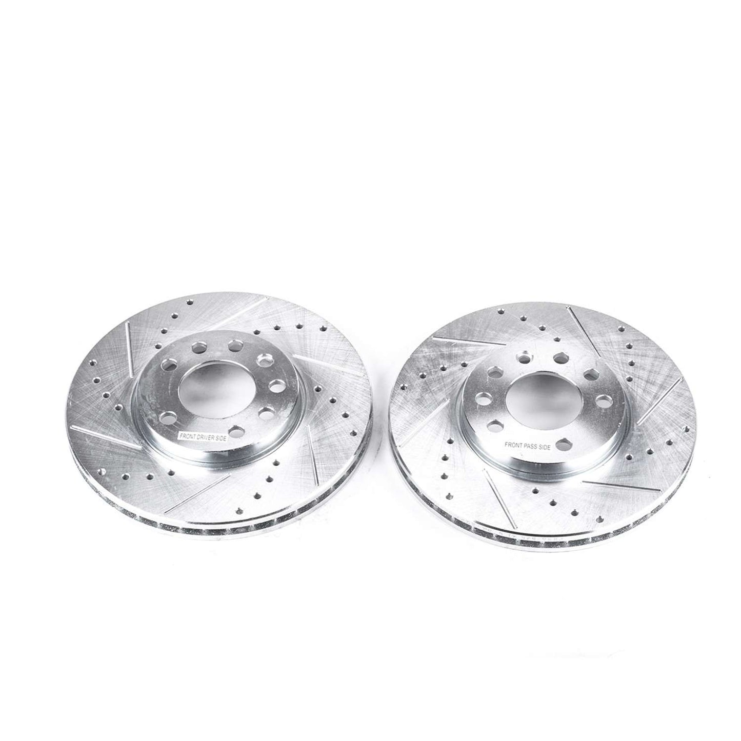 PowerStop Power Stop 03-11 Saab 9-3 Front Evolution Drilled & Slotted Rotors - Pair EBR678XPR