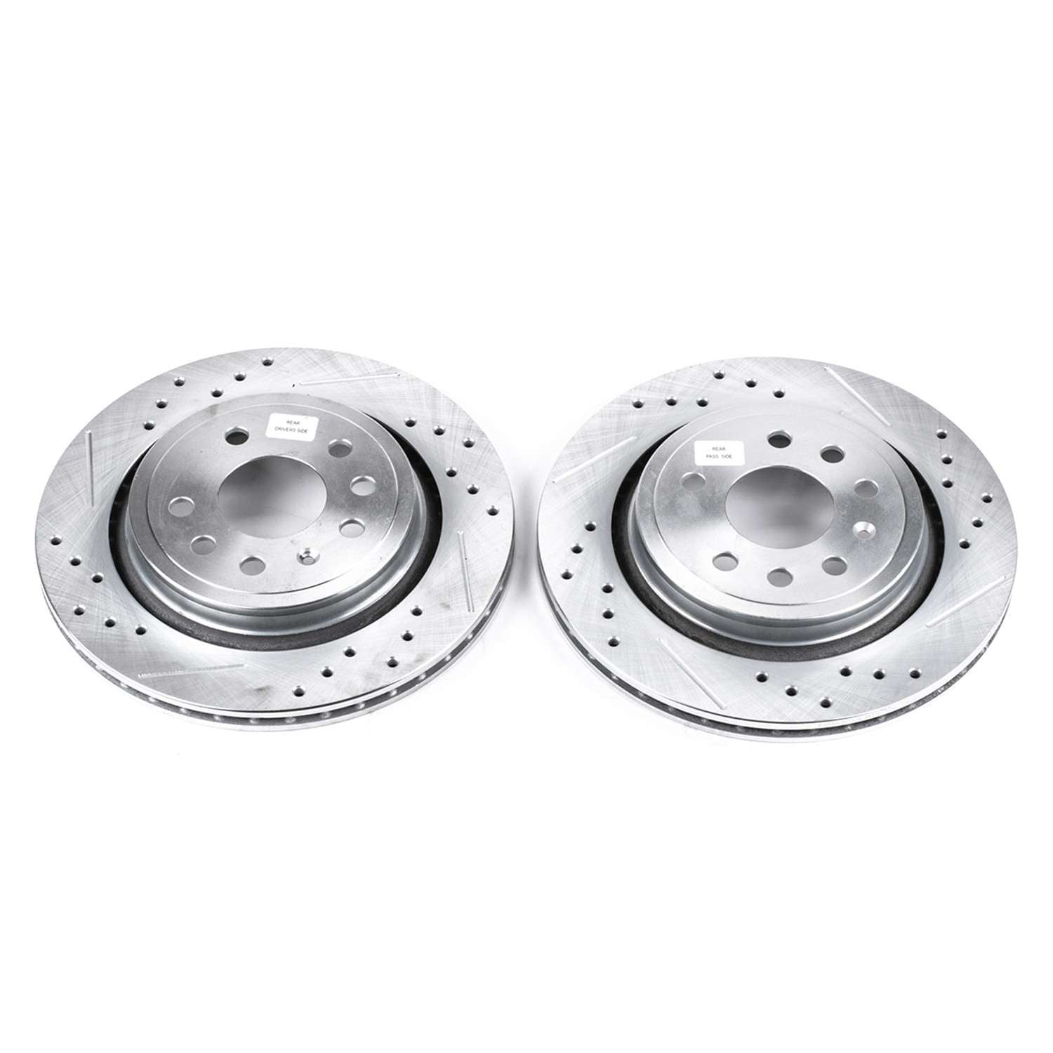 PowerStop Power Stop 03-11 Saab 9-3 Rear Evolution Drilled & Slotted Rotors - Pair EBR680XPR
