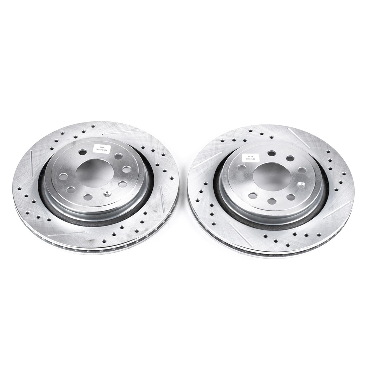 PowerStop Power Stop 03-11 Saab 9-3 Rear Evolution Drilled & Slotted Rotors - Pair EBR680XPR