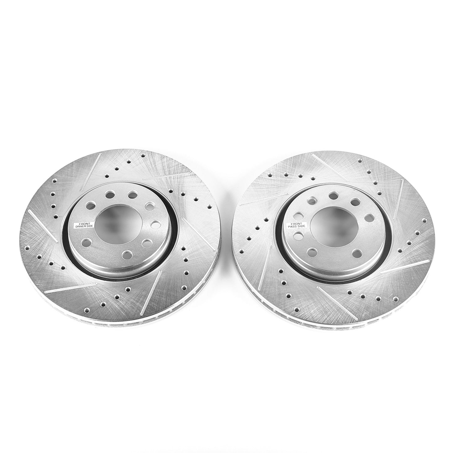 PowerStop Power Stop 03-11 Saab 9-3 Front Evolution Drilled & Slotted Rotors - Pair EBR681XPR