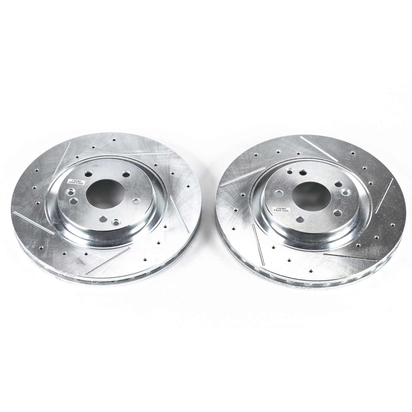 PowerStop Power Stop 04-07 Mercedes-Benz C230 Front Evolution Drilled & Slotted Rotors - Pair EBR682XPR