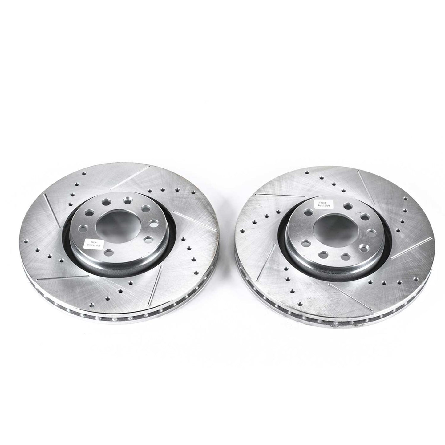 PowerStop Power Stop 06-11 Saab 9-3 Front Evolution Drilled & Slotted Rotors - Pair EBR687XPR