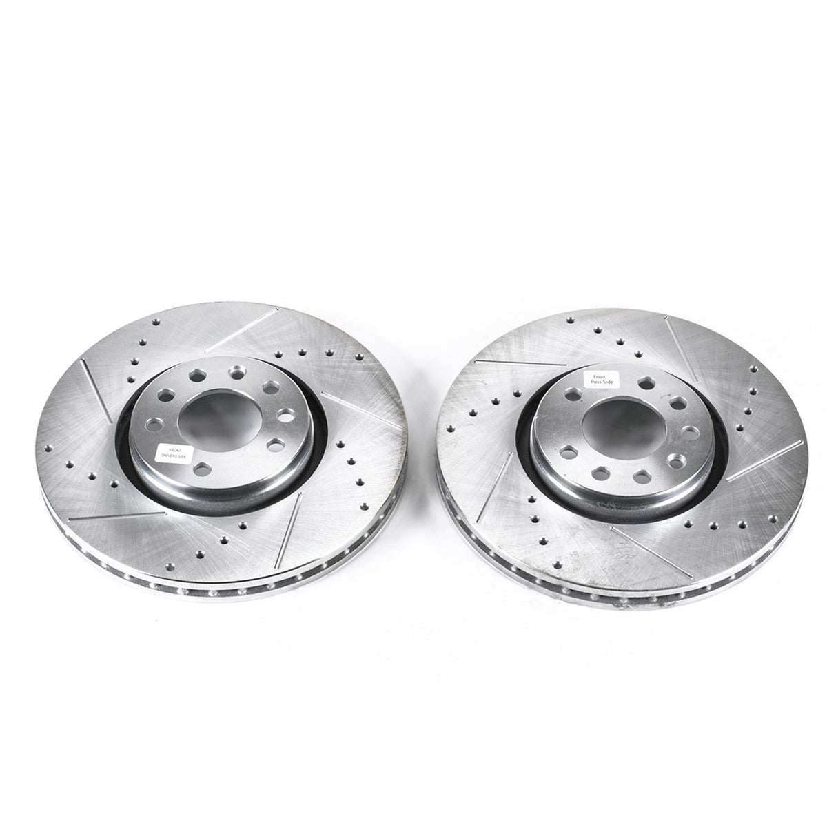 PowerStop Power Stop 06-11 Saab 9-3 Front Evolution Drilled & Slotted Rotors - Pair EBR687XPR