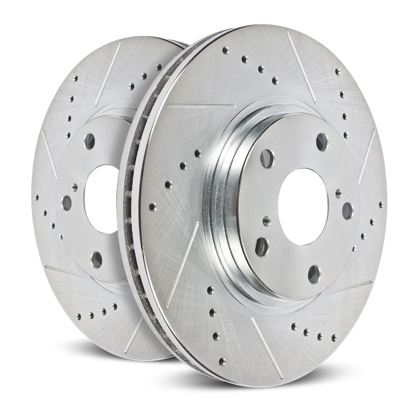 PowerStop Power Stop 04-10 BMW X3 Front Evolution Drilled & Slotted Rotors - Pair EBR688XPR