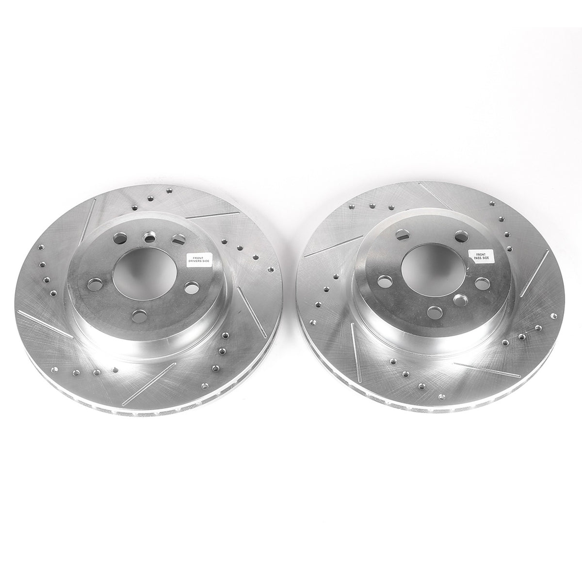 PowerStop Power Stop 04-10 BMW X3 Front Evolution Drilled & Slotted Rotors - Pair EBR688XPR