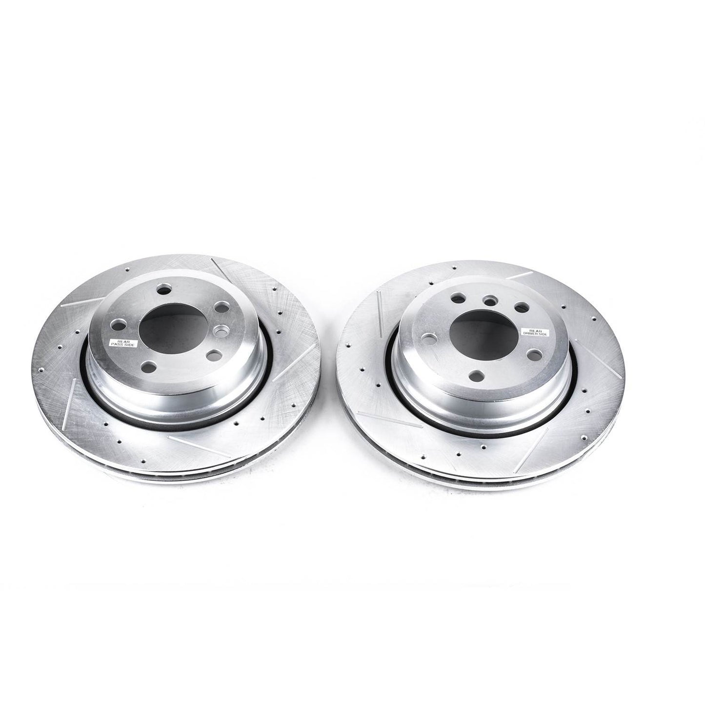 PowerStop Power Stop 04-10 BMW X3 Rear Evolution Drilled & Slotted Rotors - Pair EBR689XPR