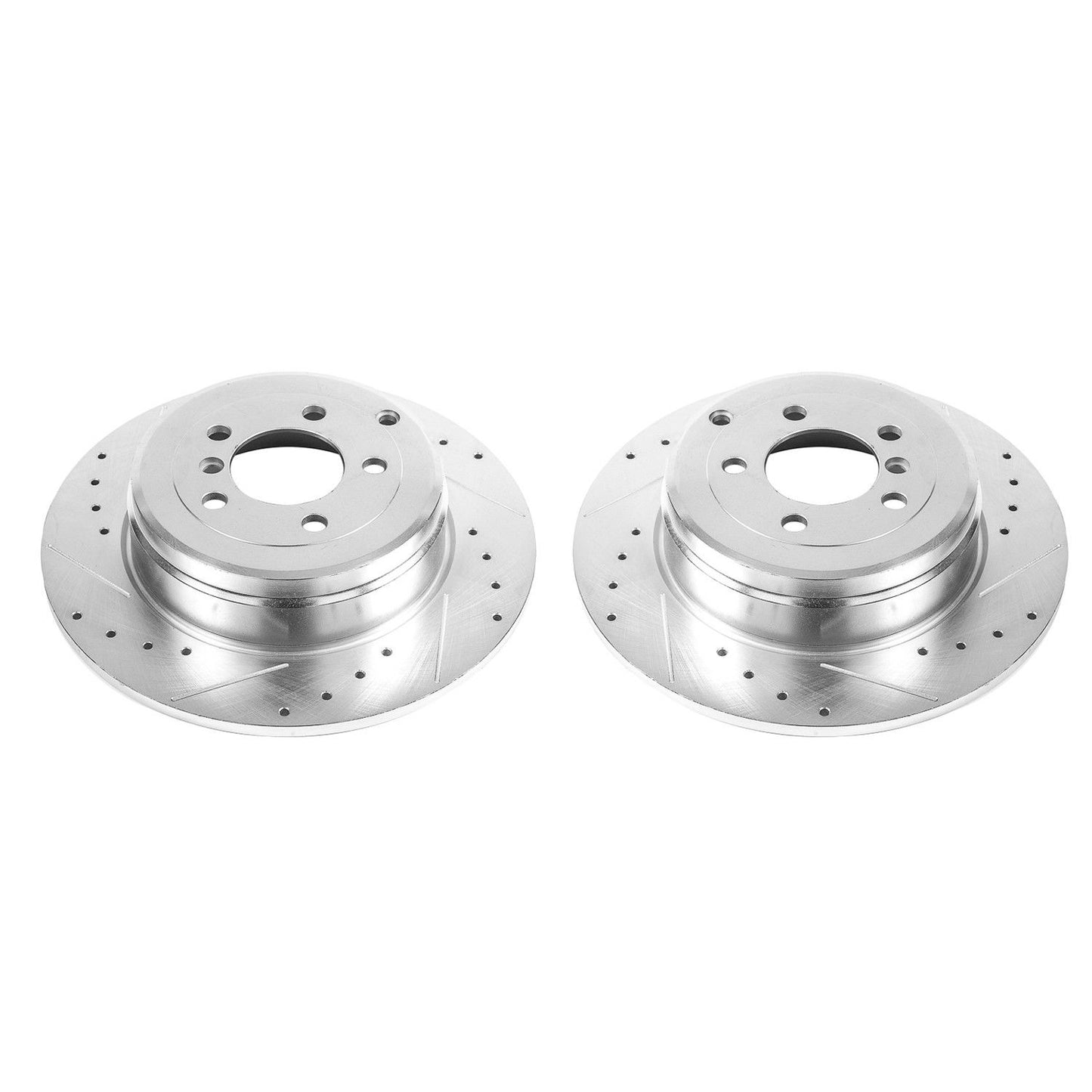 PowerStop Power Stop 03-05 Land Rover Range Rover Rear Evolution Drilled & Slotted Rotors - Pair EBR696XPR