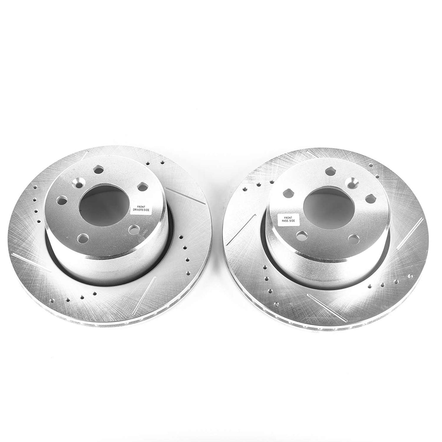 PowerStop Power Stop 99-04 Land Rover Discovery Front Evolution Drilled & Slotted Rotors - Pair EBR698XPR