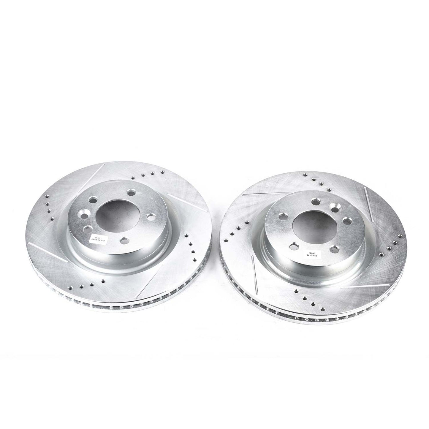 PowerStop Power Stop 05-09 Land Rover LR3 Front Evolution Drilled & Slotted Rotors - Pair EBR806XPR