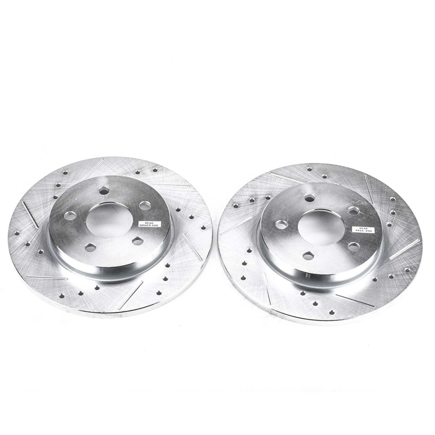PowerStop Power Stop 02-08 Jaguar X-Type Rear Evolution Drilled & Slotted Rotors - Pair EBR817XPR