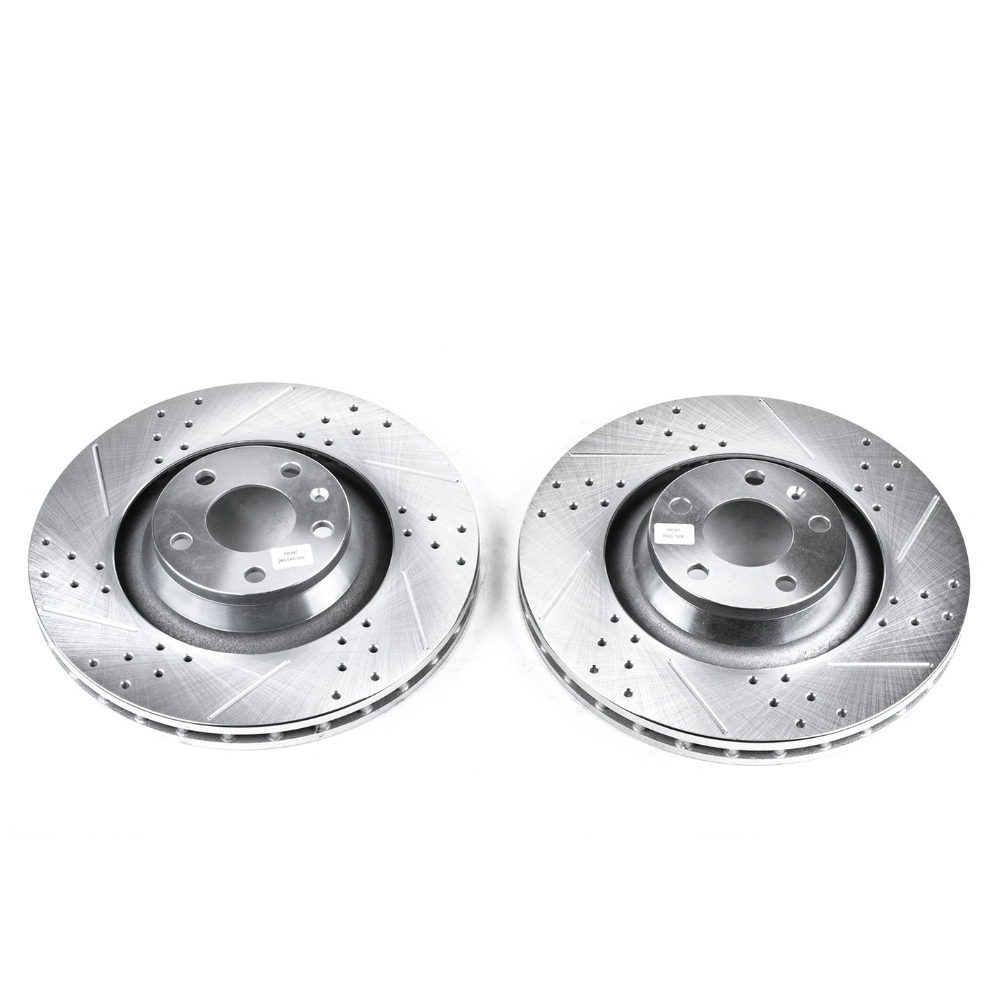 PowerStop Power Stop 05-11 Audi A6 Quattro Front Evolution Drilled & Slotted Rotors - Pair EBR828XPR