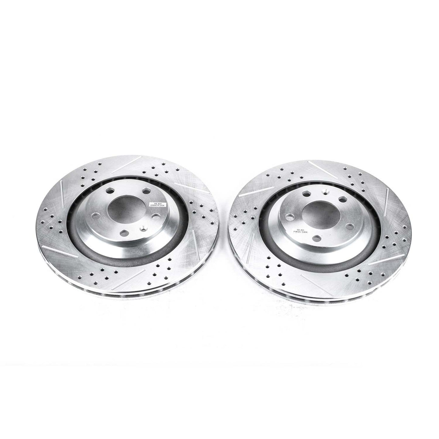 PowerStop Power Stop 05-11 Audi A6 Quattro Rear Evolution Drilled & Slotted Rotors - Pair EBR829XPR