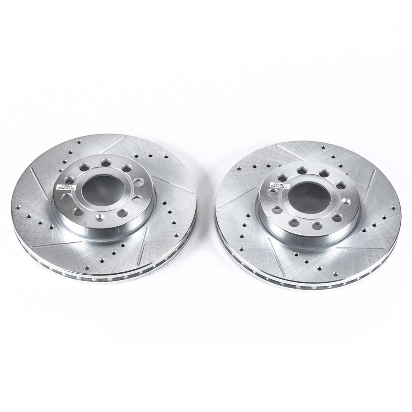 PowerStop Power Stop 10-13 Audi A3 Front Evolution Drilled & Slotted Rotors - Pair EBR830XPR
