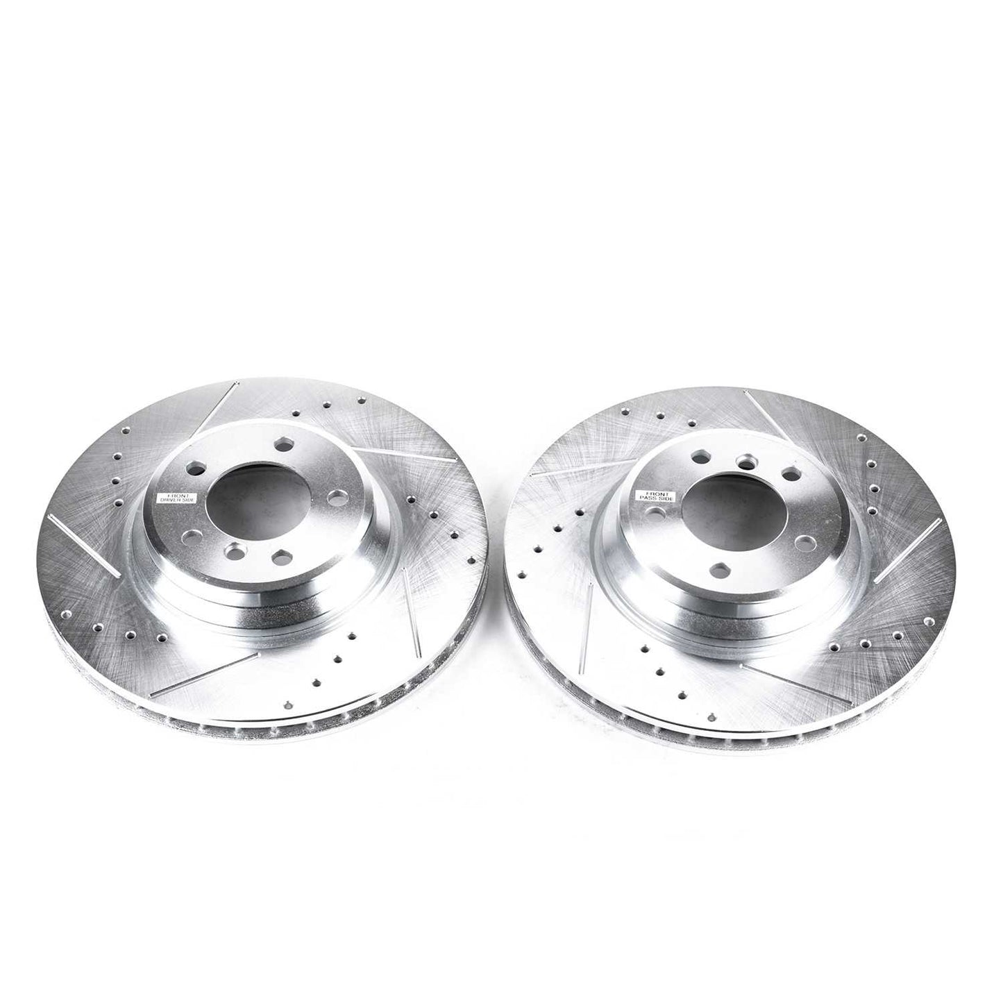 PowerStop Power Stop 09-11 BMW 335d Front Evolution Drilled & Slotted Rotors - Pair EBR850XPR