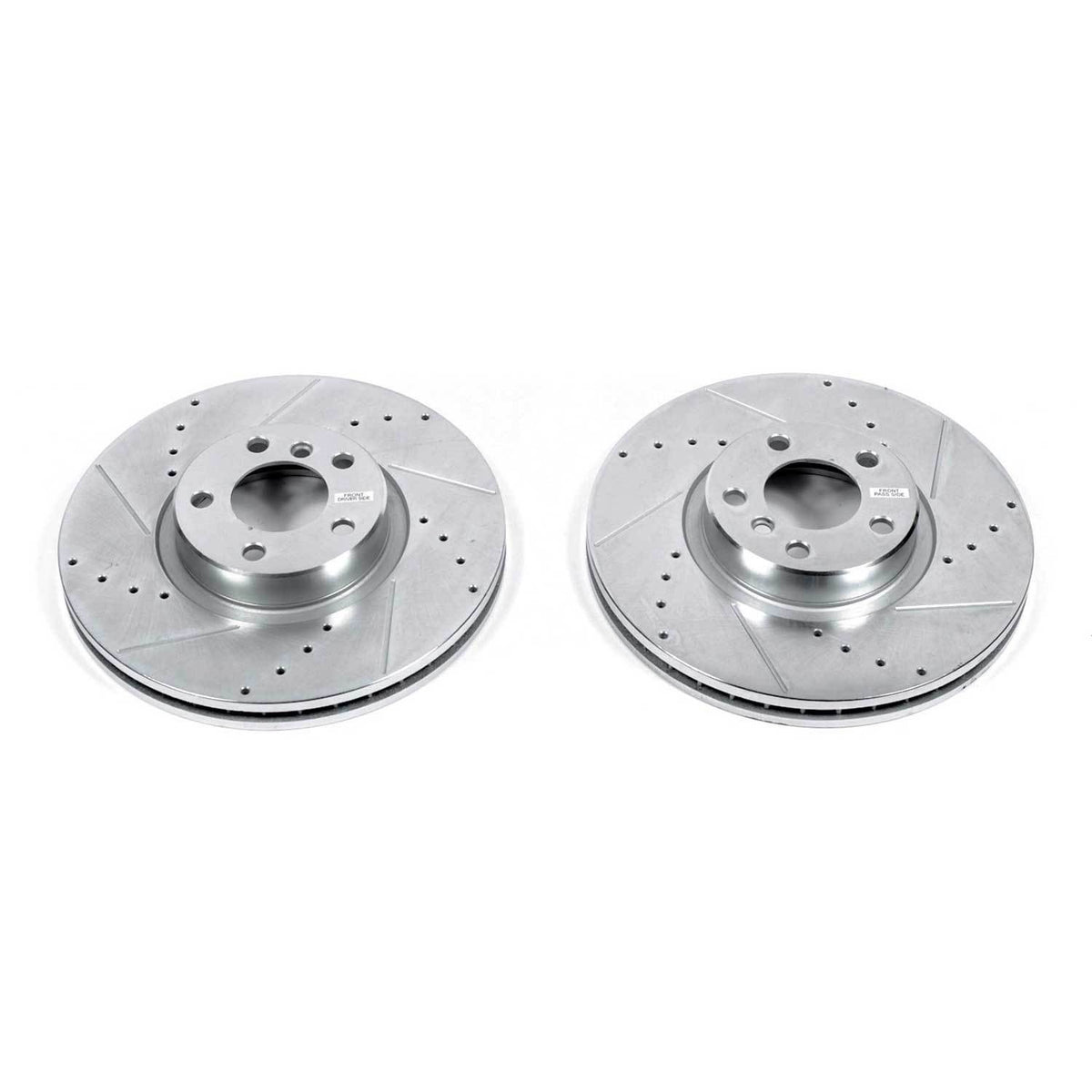 PowerStop Power Stop 07-13 BMW X5 Front Evolution Drilled & Slotted Rotors - Pair EBR851XPR