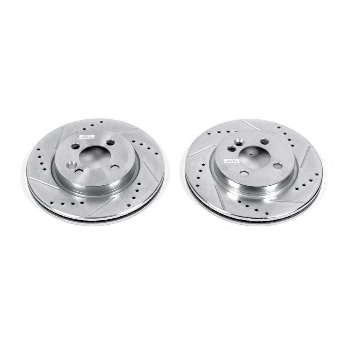 PowerStop Power Stop 07-09 Mini Cooper Front Evolution Drilled & Slotted Rotors - Pair EBR853XPR